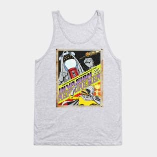 Mystery Science Rusty Barn Sign 3000 - Invasion of the Neptune Men Tank Top